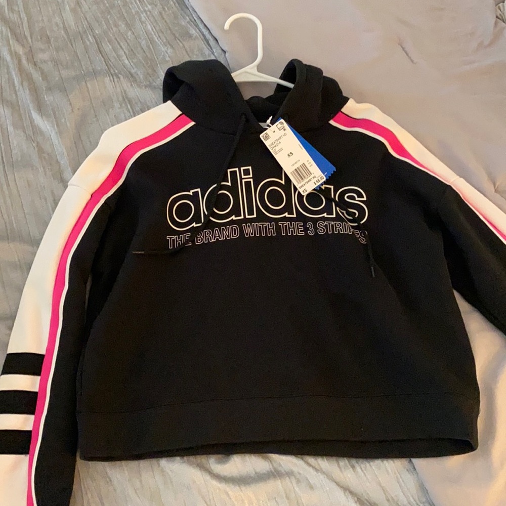 Brand new women’s adidas crop hoodie